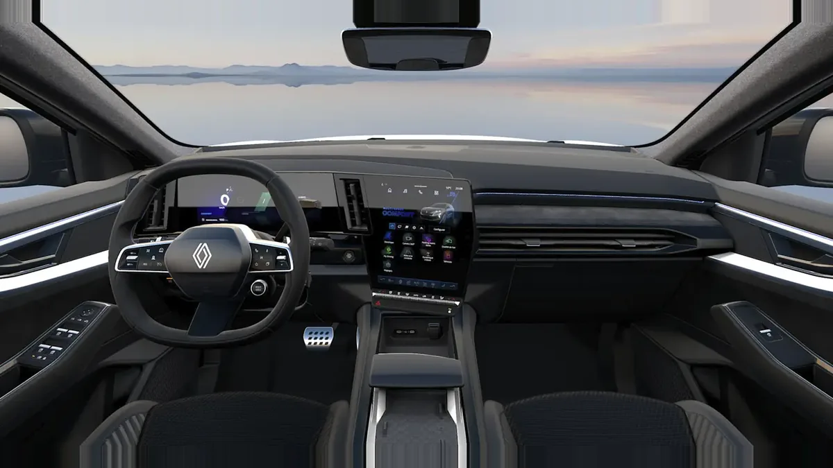 Renault Espace Espirit Alpine Full Hybrid E-Tech 146kW 7p de renting para Burgos — vista 6