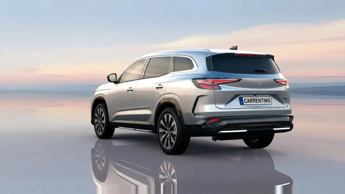 Renault ESPACE TECHNO E-TECH FULL HYBRID 200CV GA de renting para Burgos — Trasera