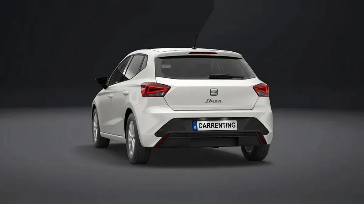 SEAT Ibiza 1.0 TSI Start/Stop Style+ (95CV) de renting para Burgos — Trasera