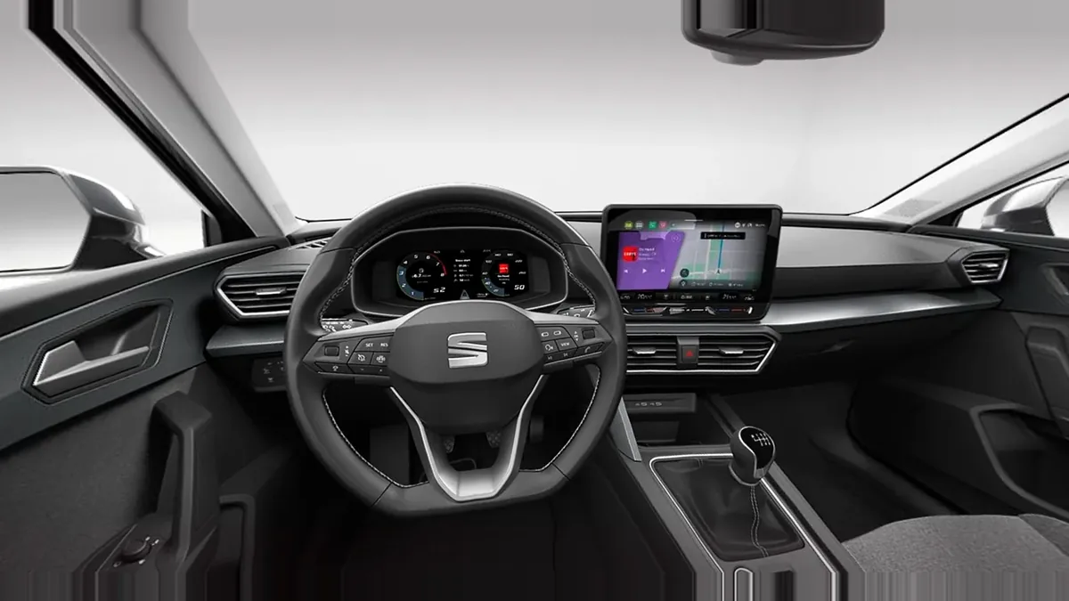 SEAT León 2.0 TDI CR St&Stp XL Fleet Pack de renting para Burgos — Delantera