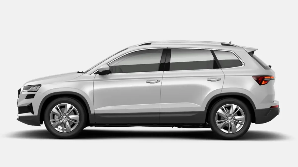 Škoda Karoq 2.0 TDI 110kW 150CV DSG 7vel. de renting para Burgos — Lateral