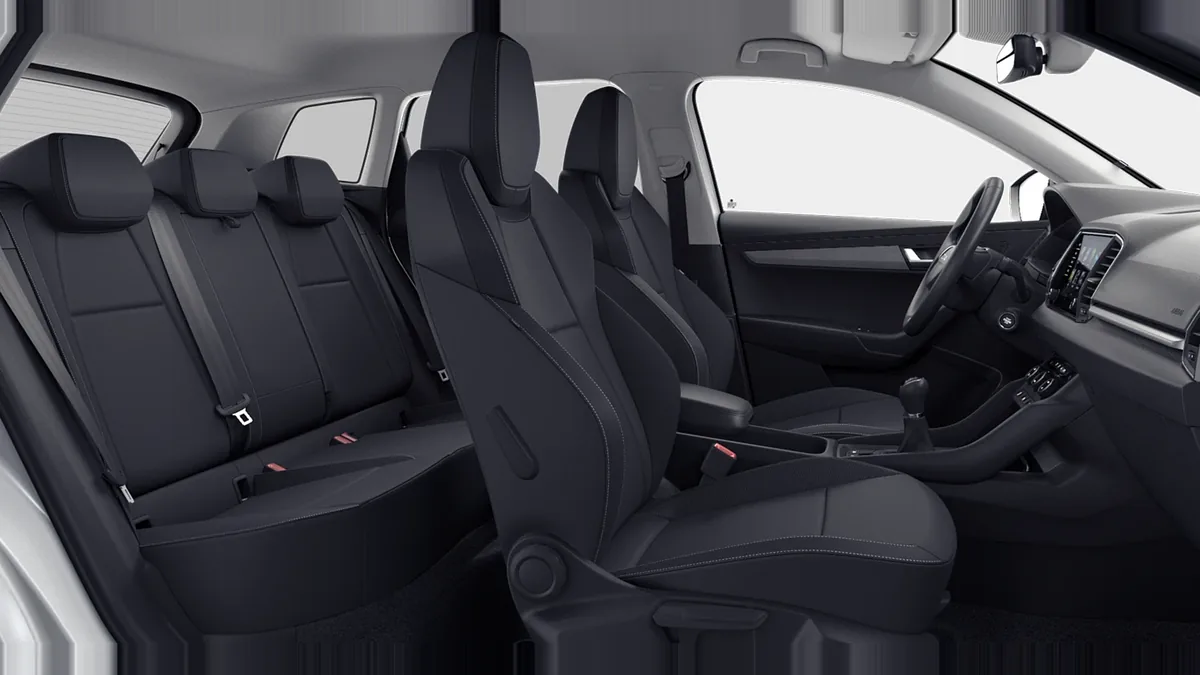 Škoda Karoq 2.0 TDI 85kW (115CV) Selection CW de renting para Burgos — Interior