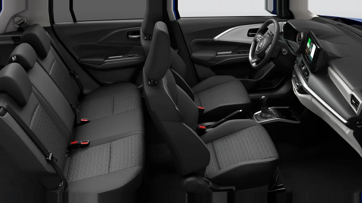 Suzuki SWIFT 1.2 S2 MILD HYBRID (MANUAL) de renting para Burgos — Interior