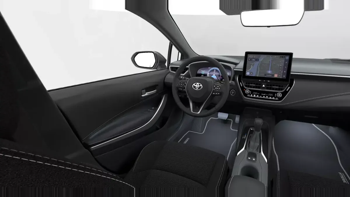 Toyota Corolla 140H Active de renting para Burgos — Interior
