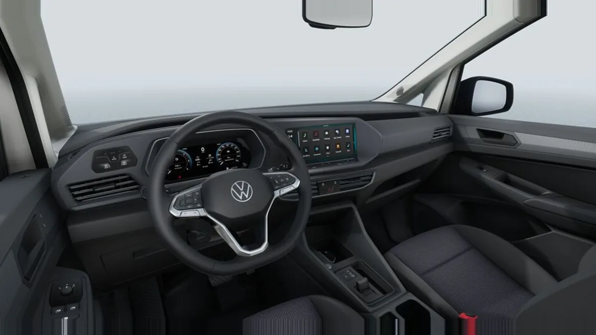 Volkswagen Caddy Cargo PHEV 1.5 TSI eHybrid de renting para Burgos — Delantera