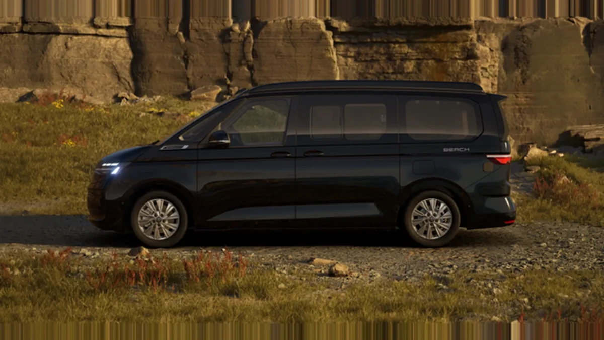 Volkswagen California Beach Tour 2.0 TDI 110kW (150CV) DSG de renting para Burgos — Lateral