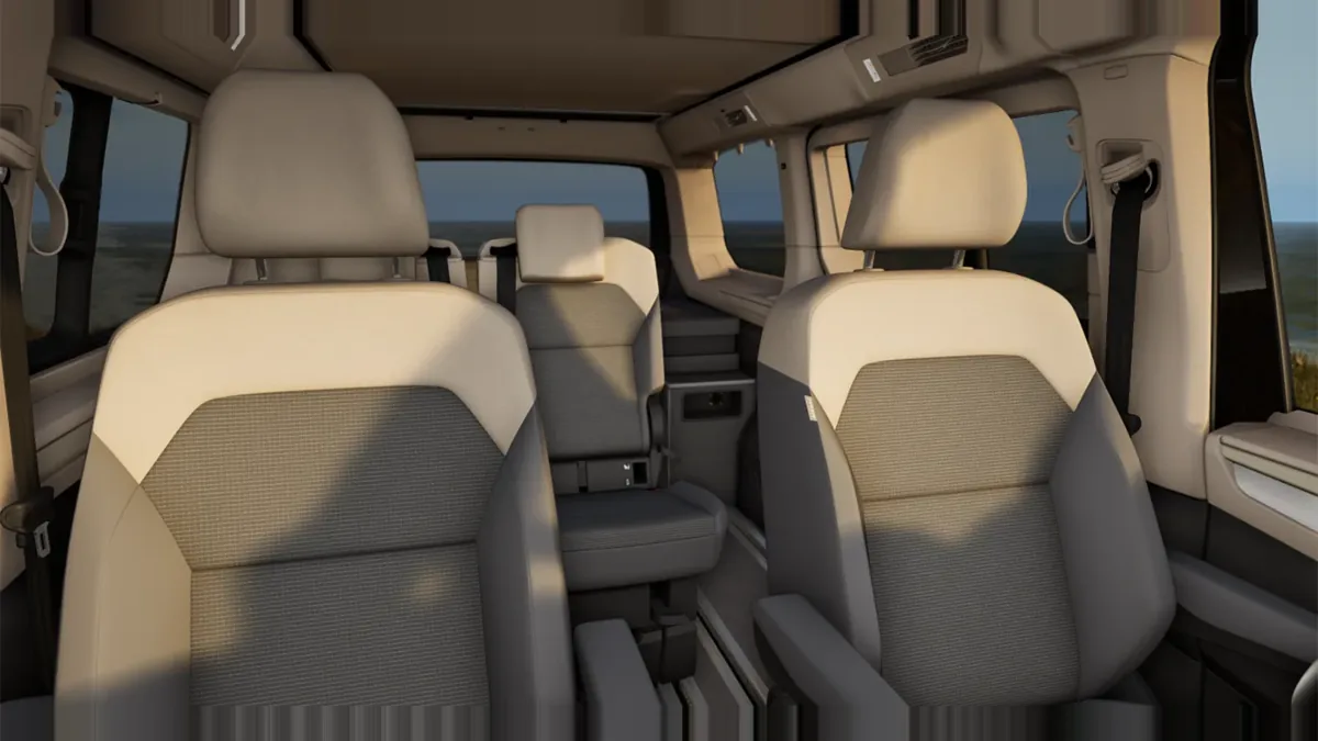 Volkswagen California Beach Tour 2.0 TDI 110kW (150CV) DSG de renting para Burgos — Interior