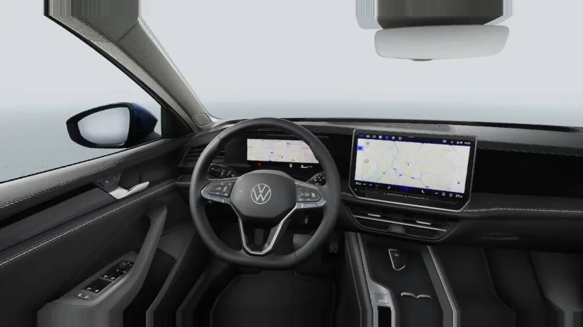 Volkswagen Passat Business 2.0 TDI 90kW DSG de renting para Burgos — Interior